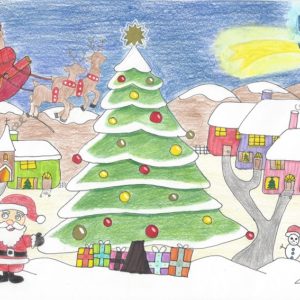 PREMIO ACCÉSIT «La Navidad es ilusión» (nº 27) Autor: Lucía (11 años)